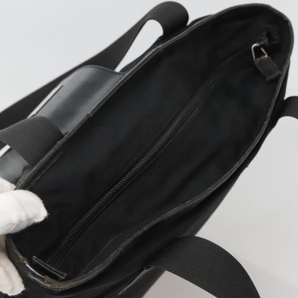 GUCCI Handbag Nylon Black Silver 019 019 - Picture 6 of 12
